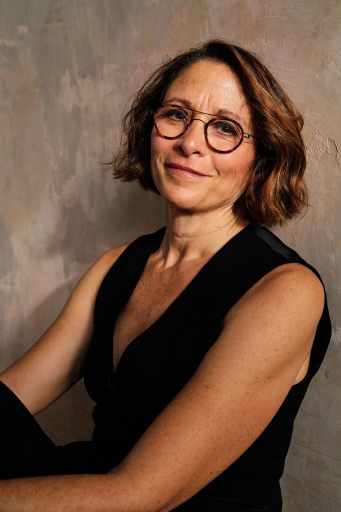 Portrait of a motivational speaker at Sunset Studios in Peckham, London